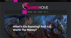 Desktop Screenshot of gamerhome.co.uk